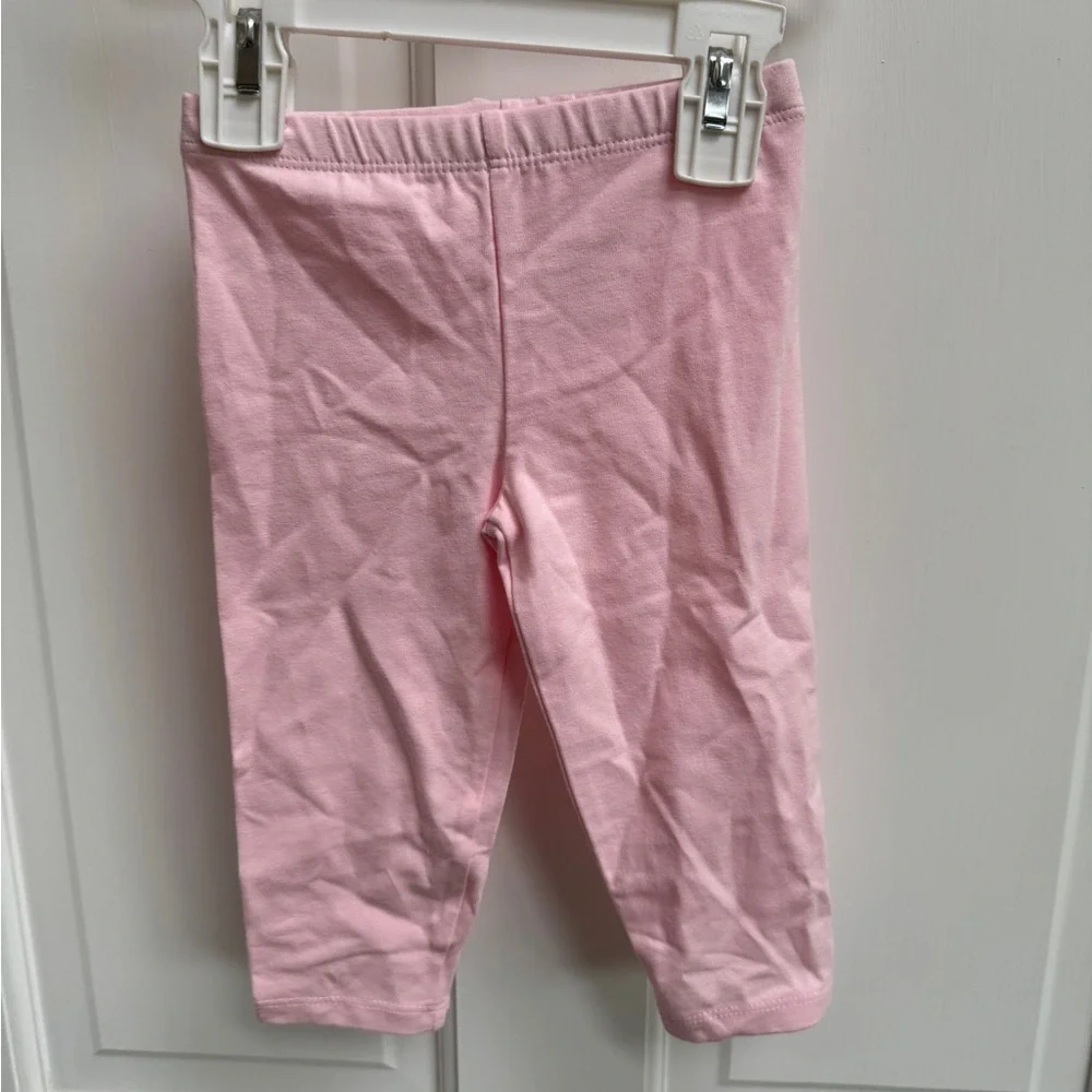 The Children's Place 3T Girls Soft Pink Capri Leggings
